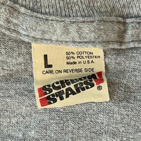 Vintage 80s Foreigner Agent Provocateur concert Band t-shirt Screen Stars tag - Picture 5 of 7